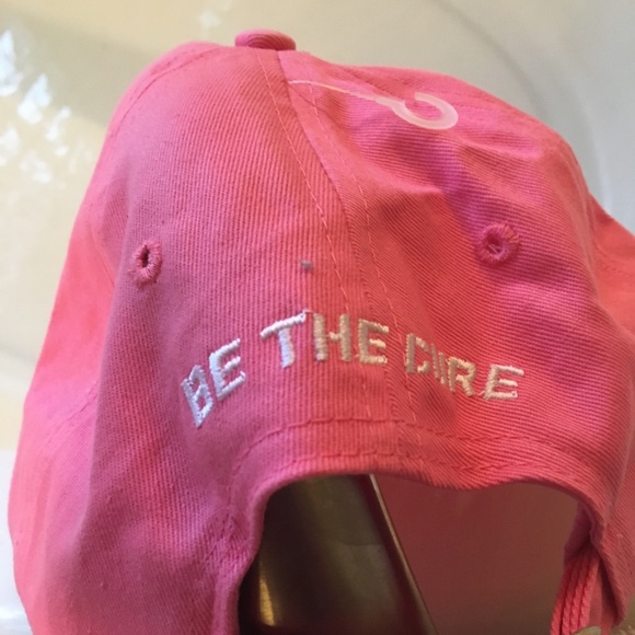 NEW PINK BREAST CANCER SUPPORT HAT - Picture 2 of 2